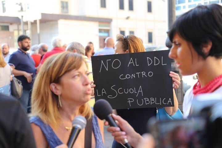 Catanzaro si mobilita contro il ddl sulla "Buona scuola"