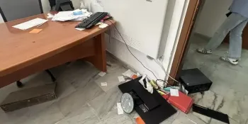 Rissa negli uffici del Comune di Lamezia Terme, un arresto