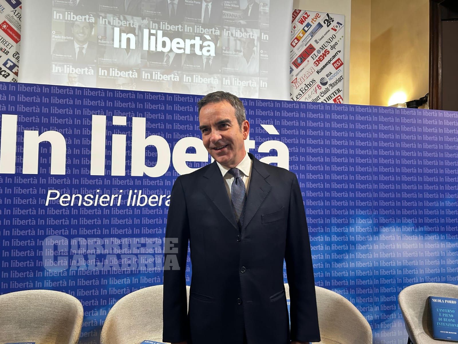 Occhiuto a Palazzo Grazioli. «Siamo qui per produrre qualche pensiero liberale» – VIDEO e FOTO