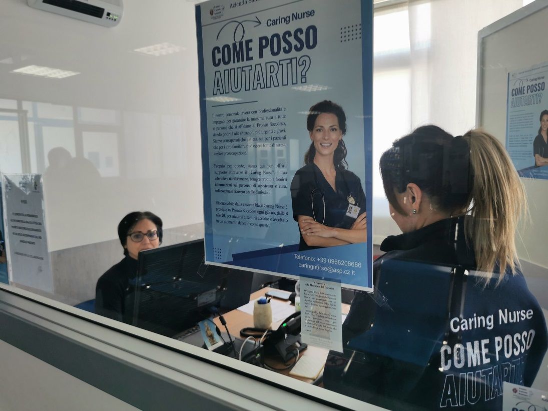 Sanità, attivato il Caring Nurse anche all’ospedale di Lamezia Terme