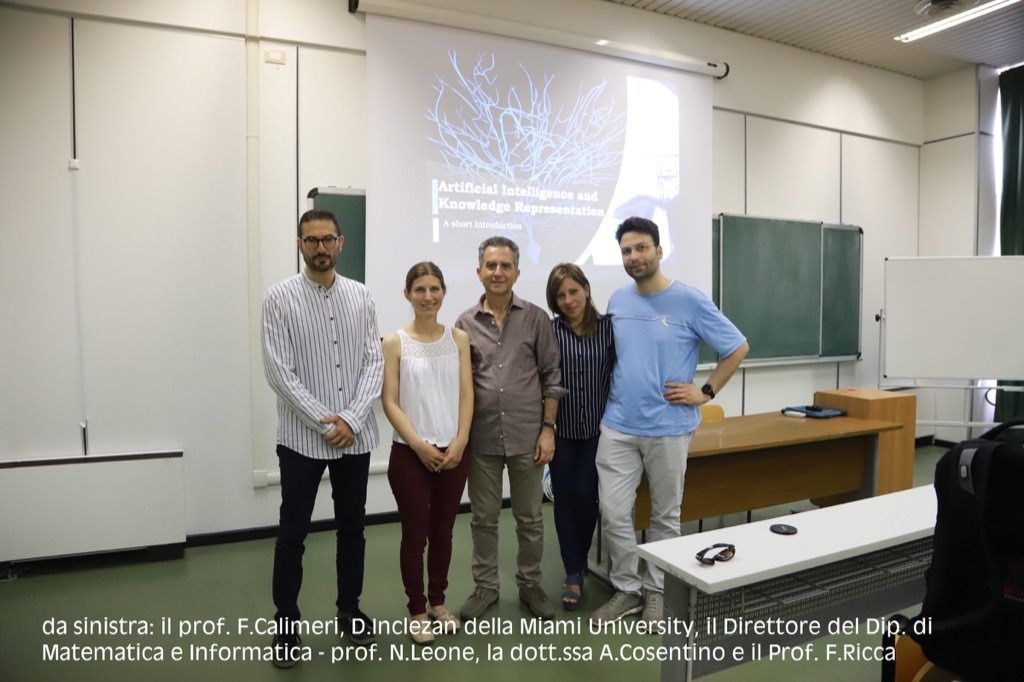 Gli americani studiano Intelligenza artificiale all’Unical