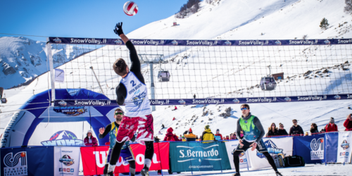 snow volley