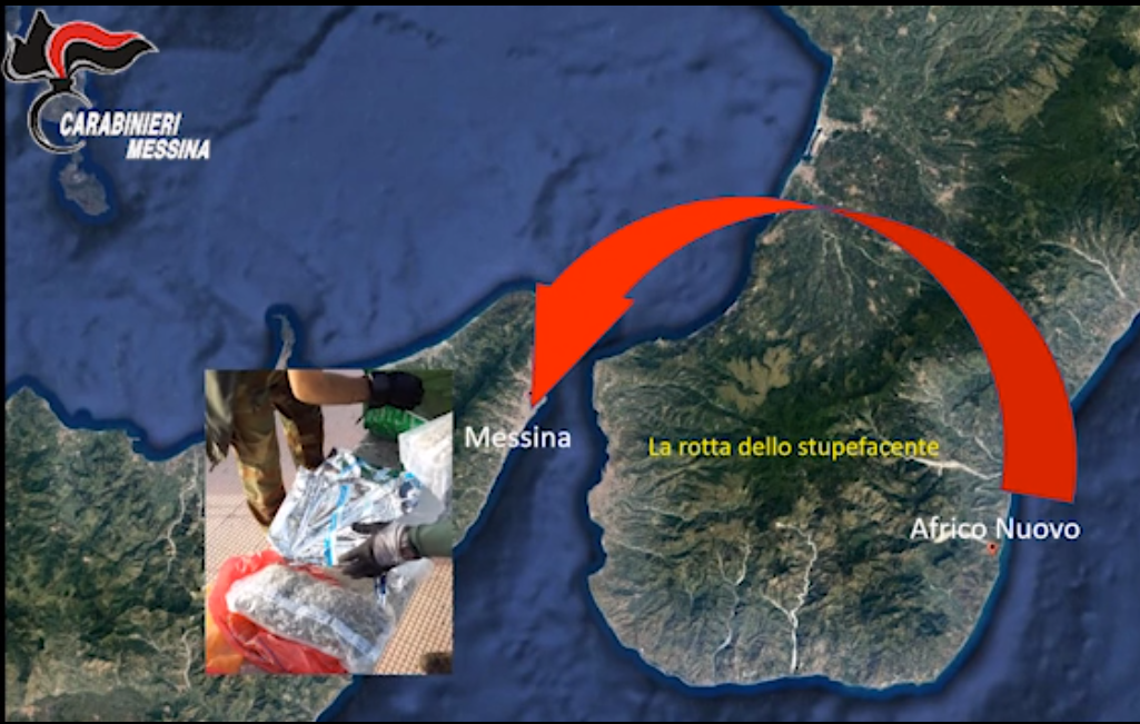 Traffico di droga tra Sicilia e Calabria, coinvolte 19 persone – VIDEO