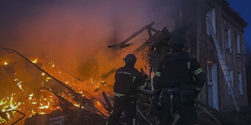 attacchi su ucraina notte