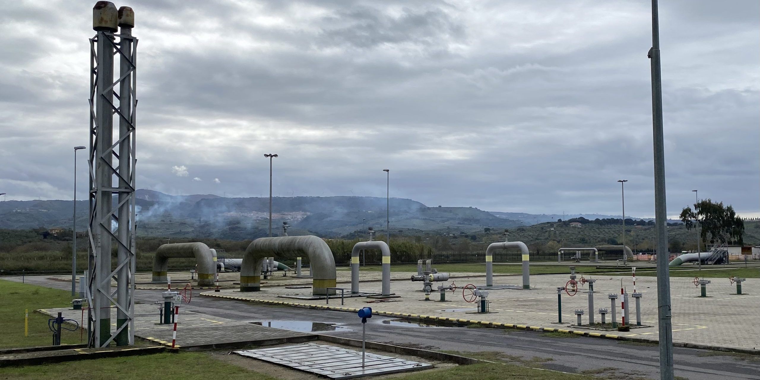 Concentrazioni di metano, in Calabria 7 punti con livelli alti