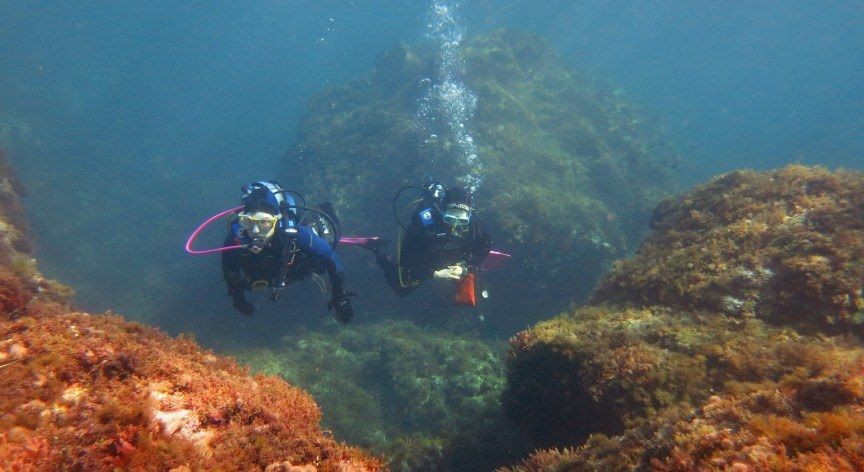 Nei fondali di Soverato con i diabetici