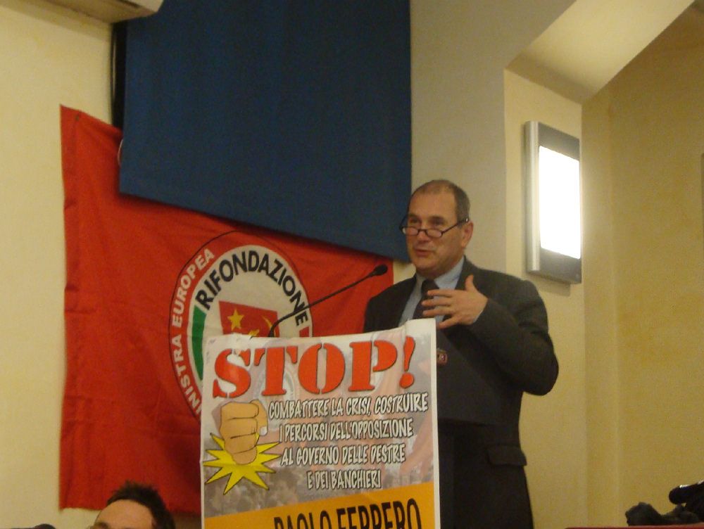 Ferrero a Reggio Calabria auspica l`unità della sinistra