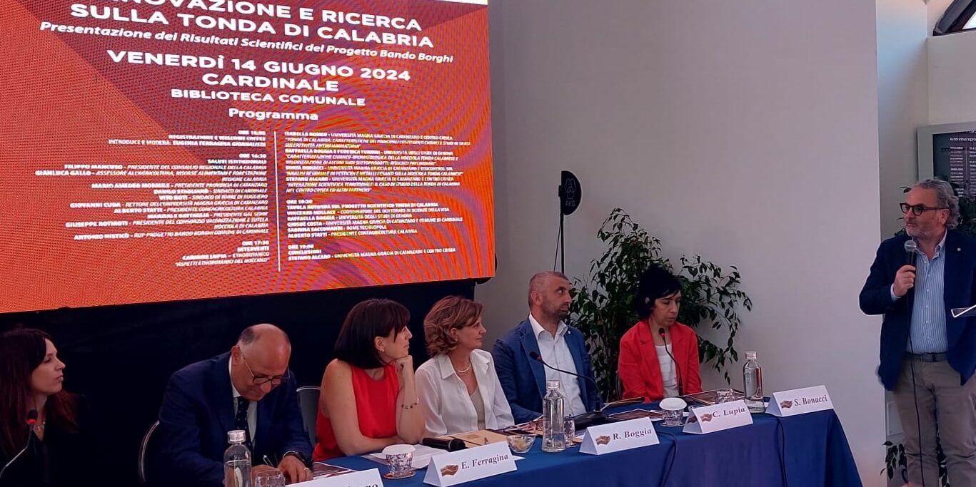 Cardinale, innovazione e ricerca per promuovere la Tonda di Calabria