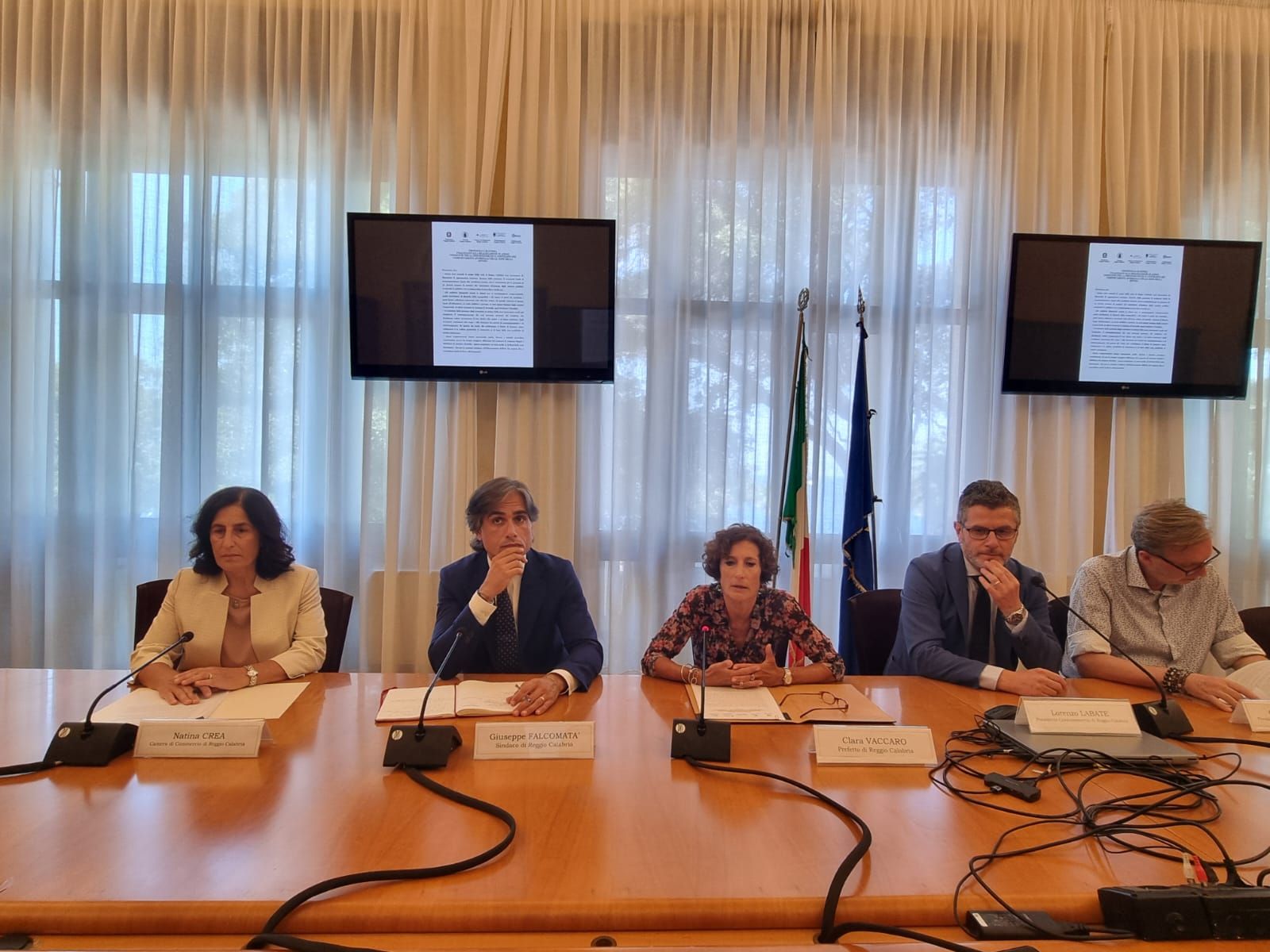 Reggio Calabria, firmato in Prefettura un protocollo sulla movida