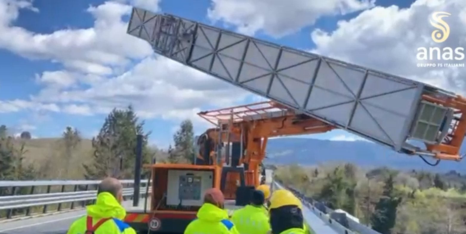 Vibo Valentia, l’Anas ispeziona i viadotti con una strumentazione innovativa – VIDEO