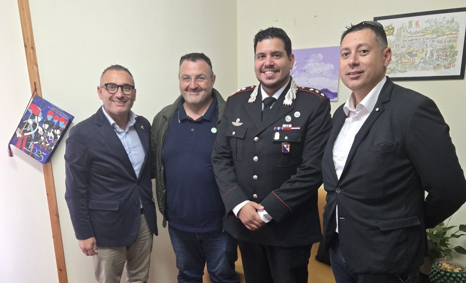 USIC al fianco dei Carabinieri di Scalea: impegno concreto per una sede dignitosa della Compagnia