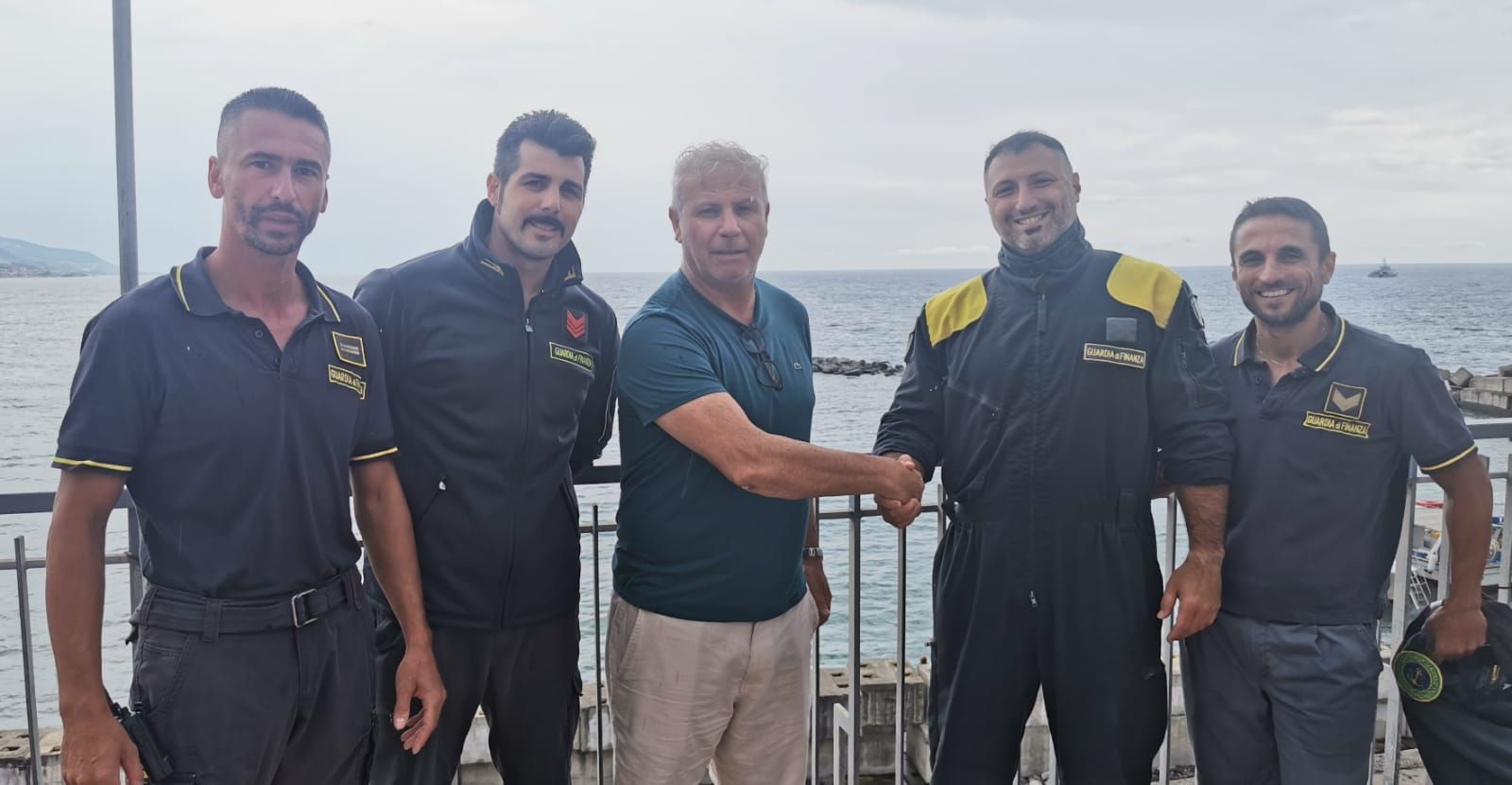 Maltempo, barca in difficoltà soccorsa in mare a Diamante