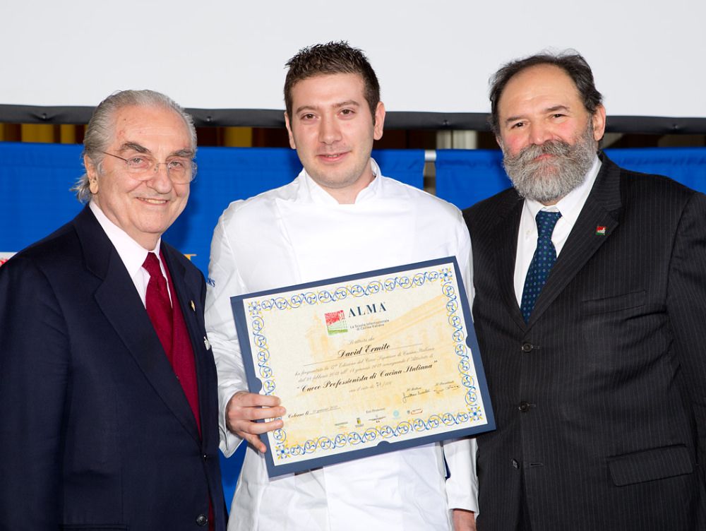 Lo chef calabrese premiato da Marchesi
