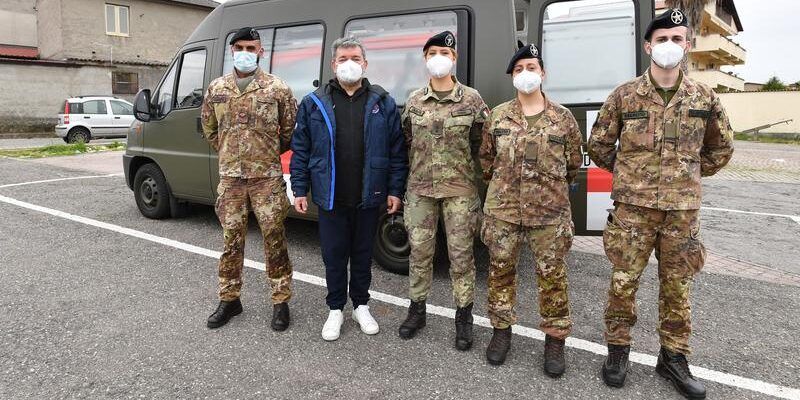 Vaccini anti Covid, arriva il team sanitario dell’esercito – VIDEO