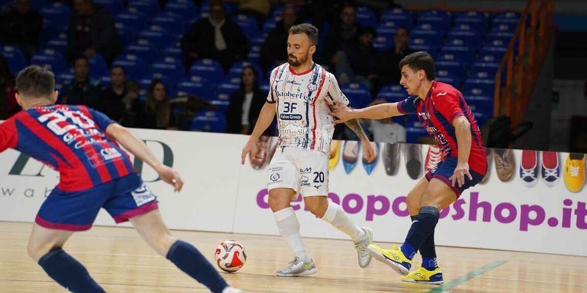 Pirossigeno Cosenza, sconfitta con onore in casa dell’Eboli