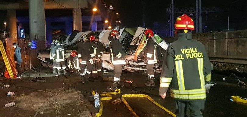 Tragedia di Mestre, si indaga per omicidio stradale plurimo