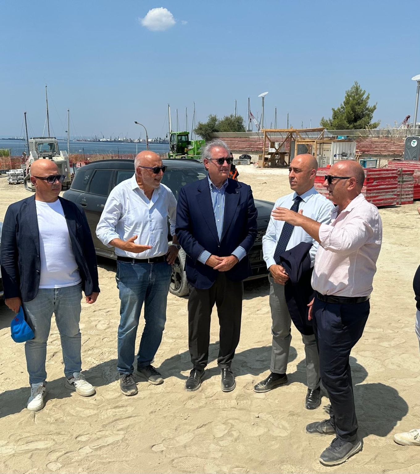 Proseguono a ritmo serrato i lavori per la realizzazione dello Stadio del Nuoto di Taranto