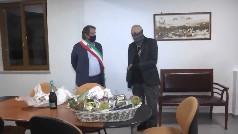 Carolei, Capitano Ultimo in visita alla Casa Comunale – VIDEO