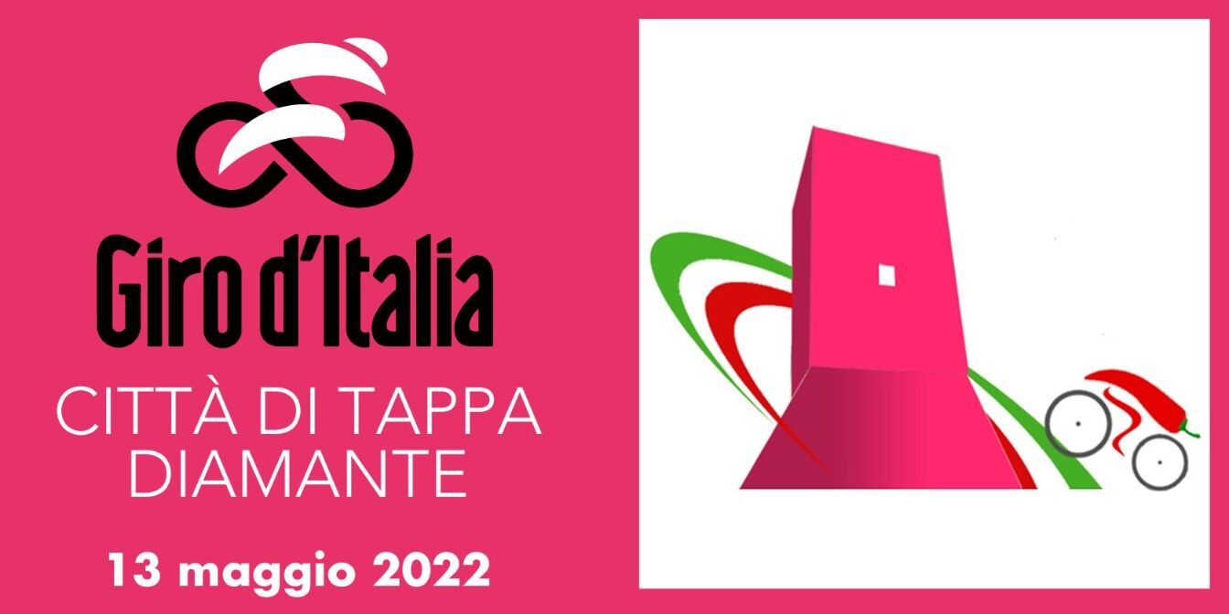 Tappa del Giro d’Italia con partenza da Diamante, ecco il logo dell’evento