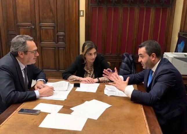 Reggio, Cannizzaro incontra il viceministro Castelli: «Scongiurare il dissesto»