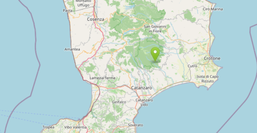 Terremoto in Calabria, scossa da 3.2 nel Catanzarese