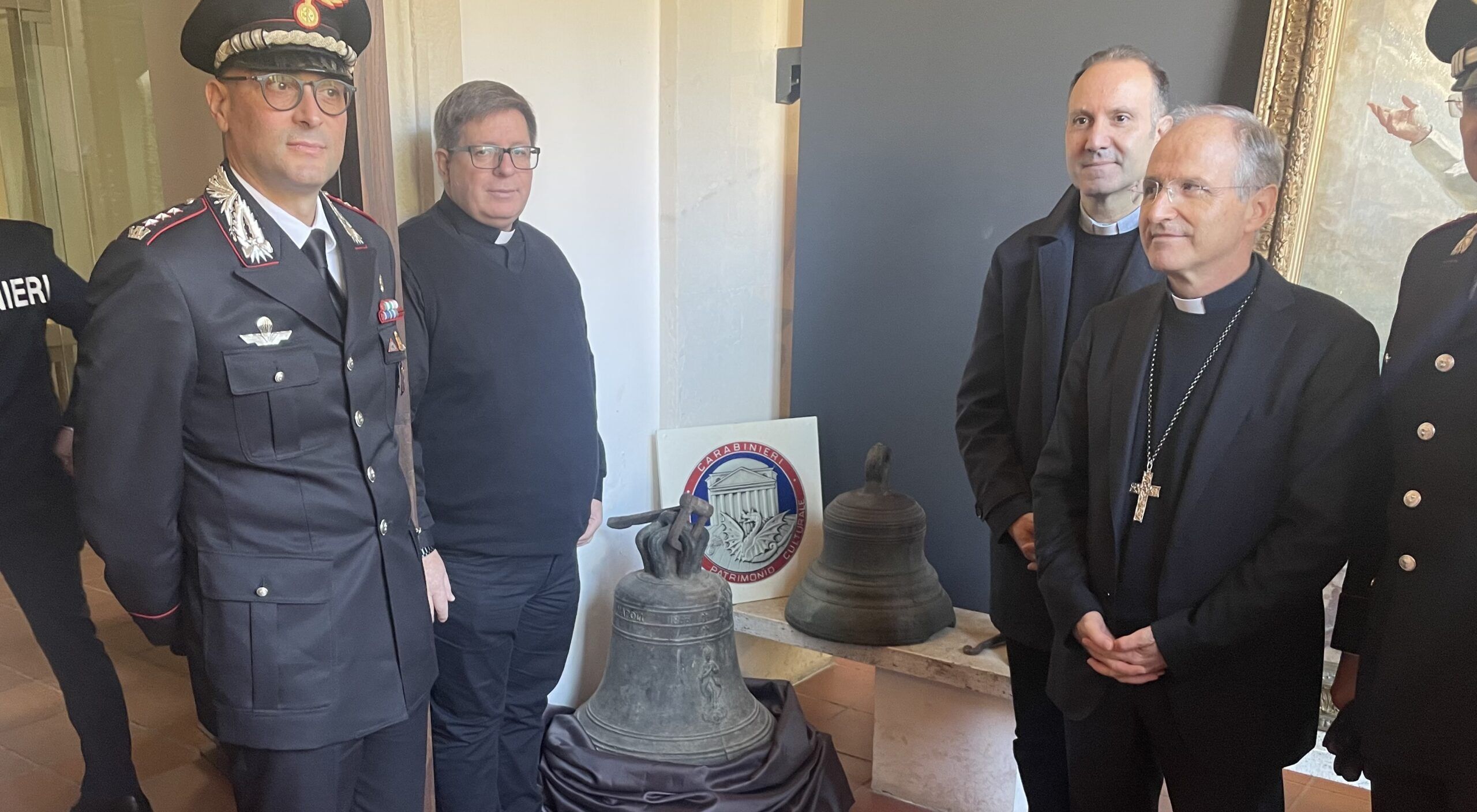 Restituite all’Arcidiocesi Reggio Calabria-Bova tre campane bronzee disperse nel sisma del 1908 – FOTO