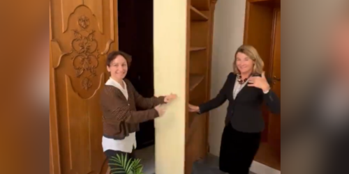 porta segreta casa berlusconi