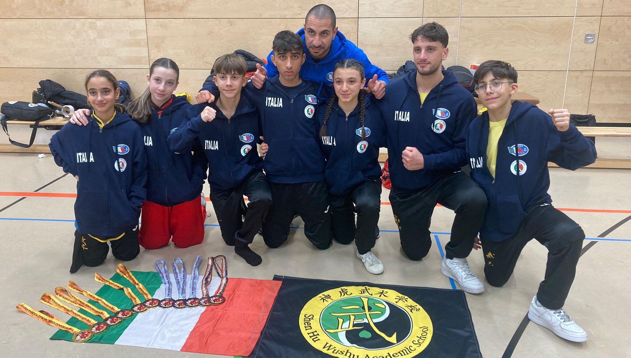 Grande successo per la Scuola di Wushu Tiriolo al “Berlin International Wushu Tournament”
