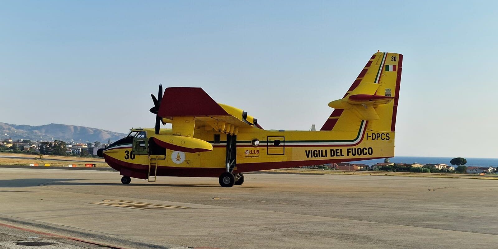 Reggio, giornata difficile nel contrasto agli incendi boschivi