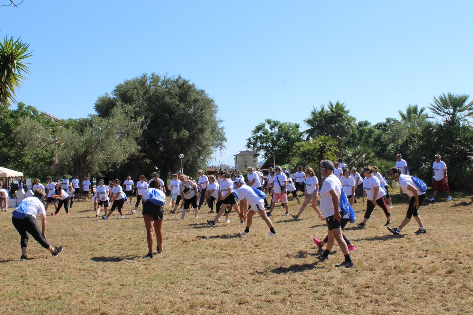 ViGiWalk, al parco urbano di Vibo Valentia in 150 per promuovere uno stile di vita sano