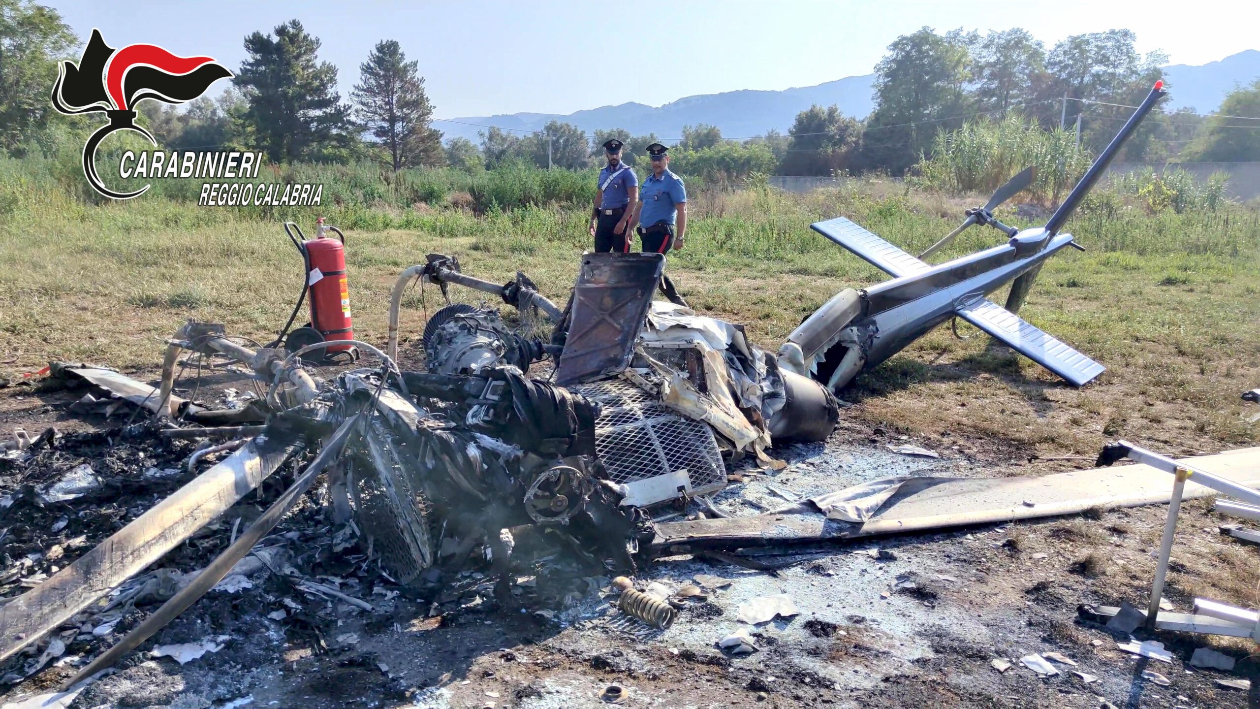 «Già da domani operativo il nuovo elicottero di Calabria Verde dopo quello incendiato nei giorni scorsi»