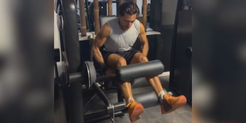 Domenico Furgiuele in palestra