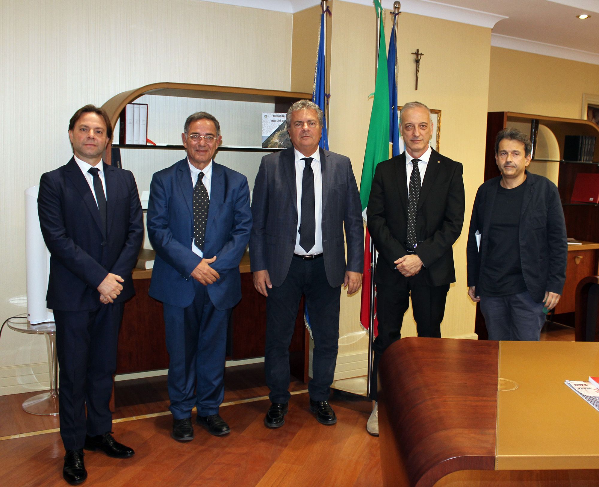 Mancuso incontra il presidente e i due componenti del Corecom. «Sinergia a tutela dei diritti delle persone»