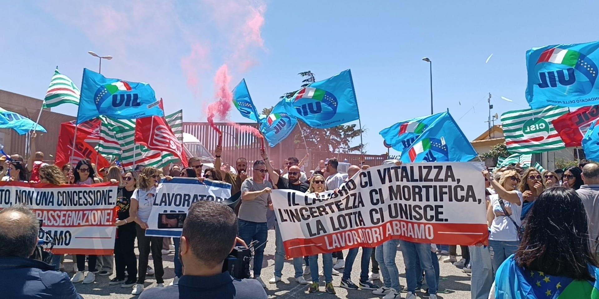 Vertenza Abramo, no dei sindacati alla cessione di un ramo d’azienda: «Proposta fumosa»