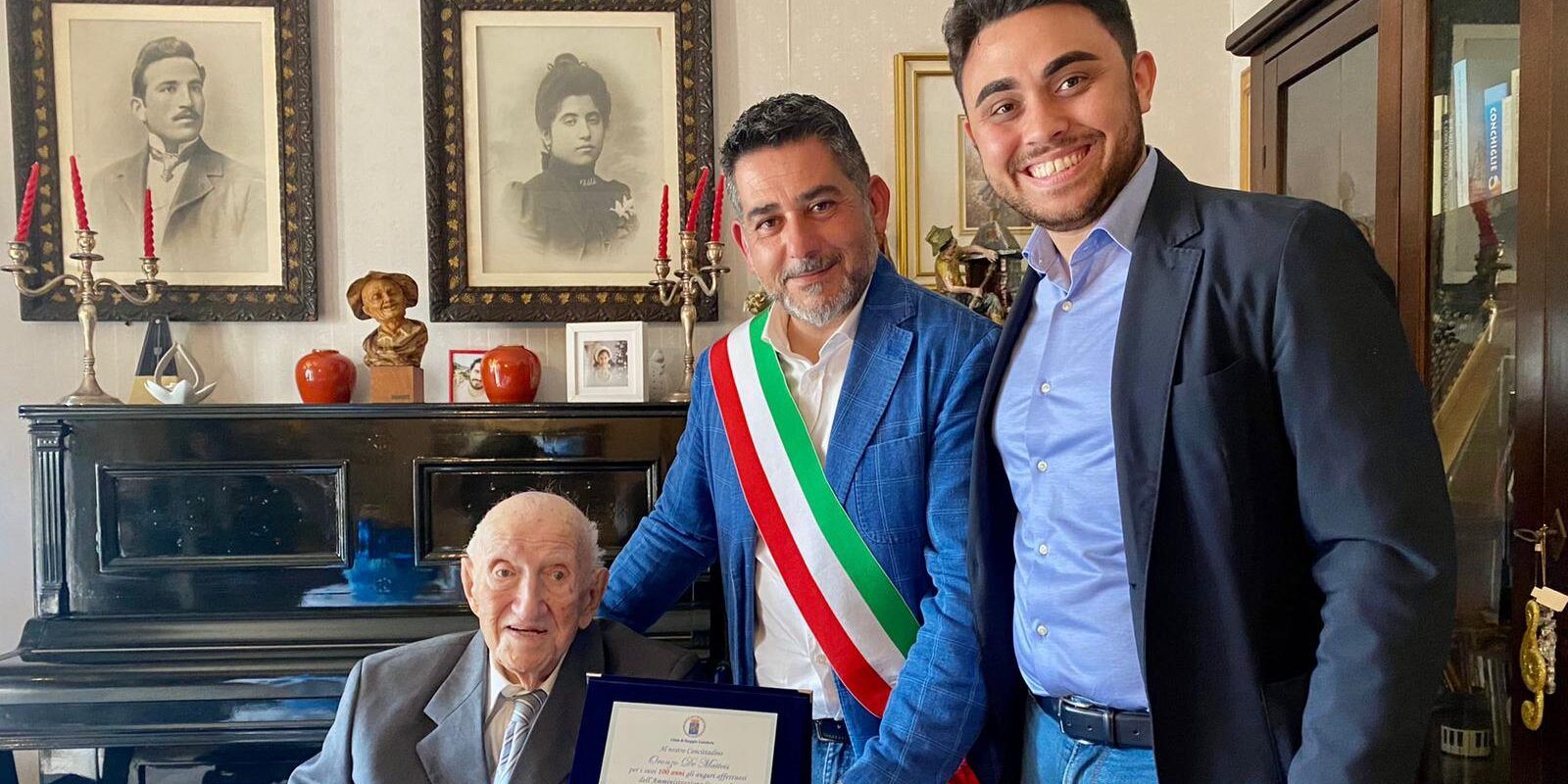 Reggio, 100 candeline per il commendator De Matteis