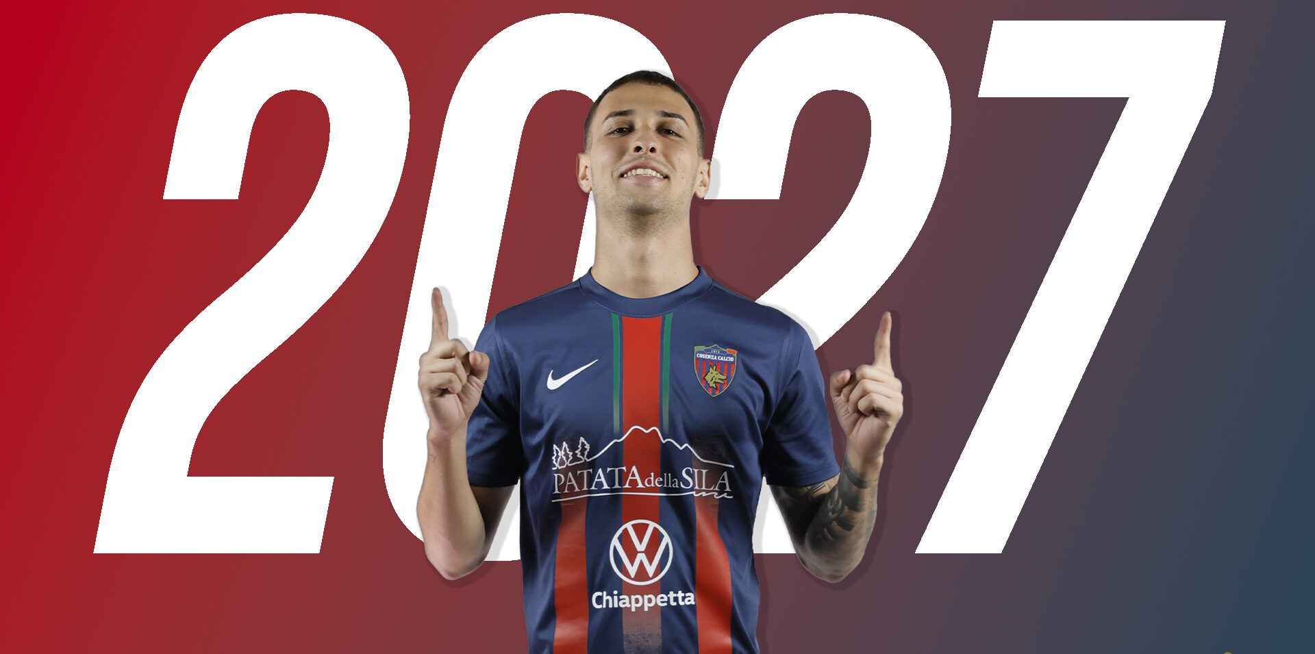 Cosenza, lesione del legamento crociato anteriore per Cimino