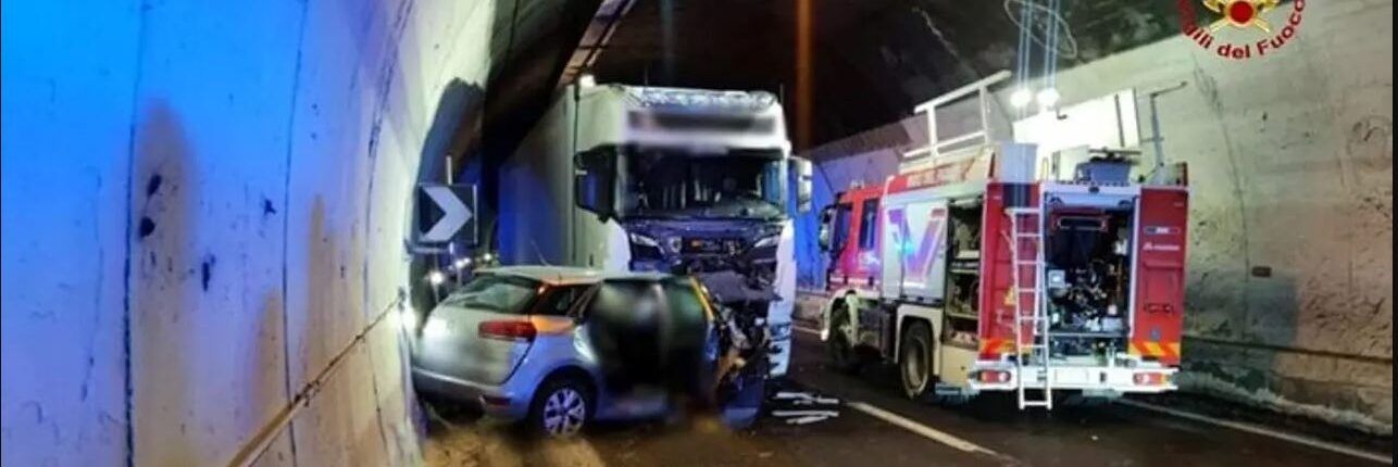 Scontro contro un Tir nell’Ascolano, distrutta una famiglia