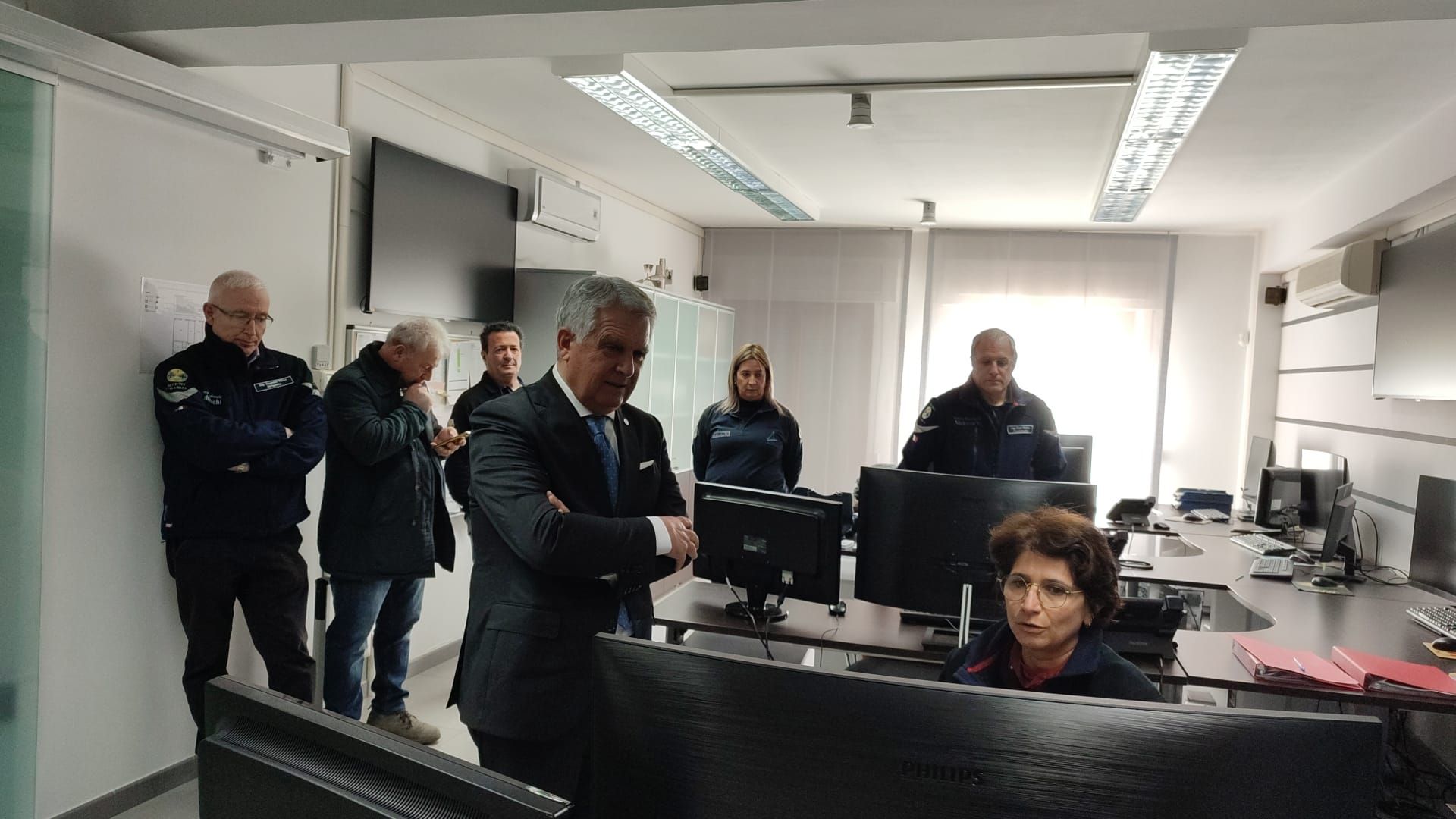 Il nuovo commissario Arpacal Errigo visita il Centro regionale Multirischi