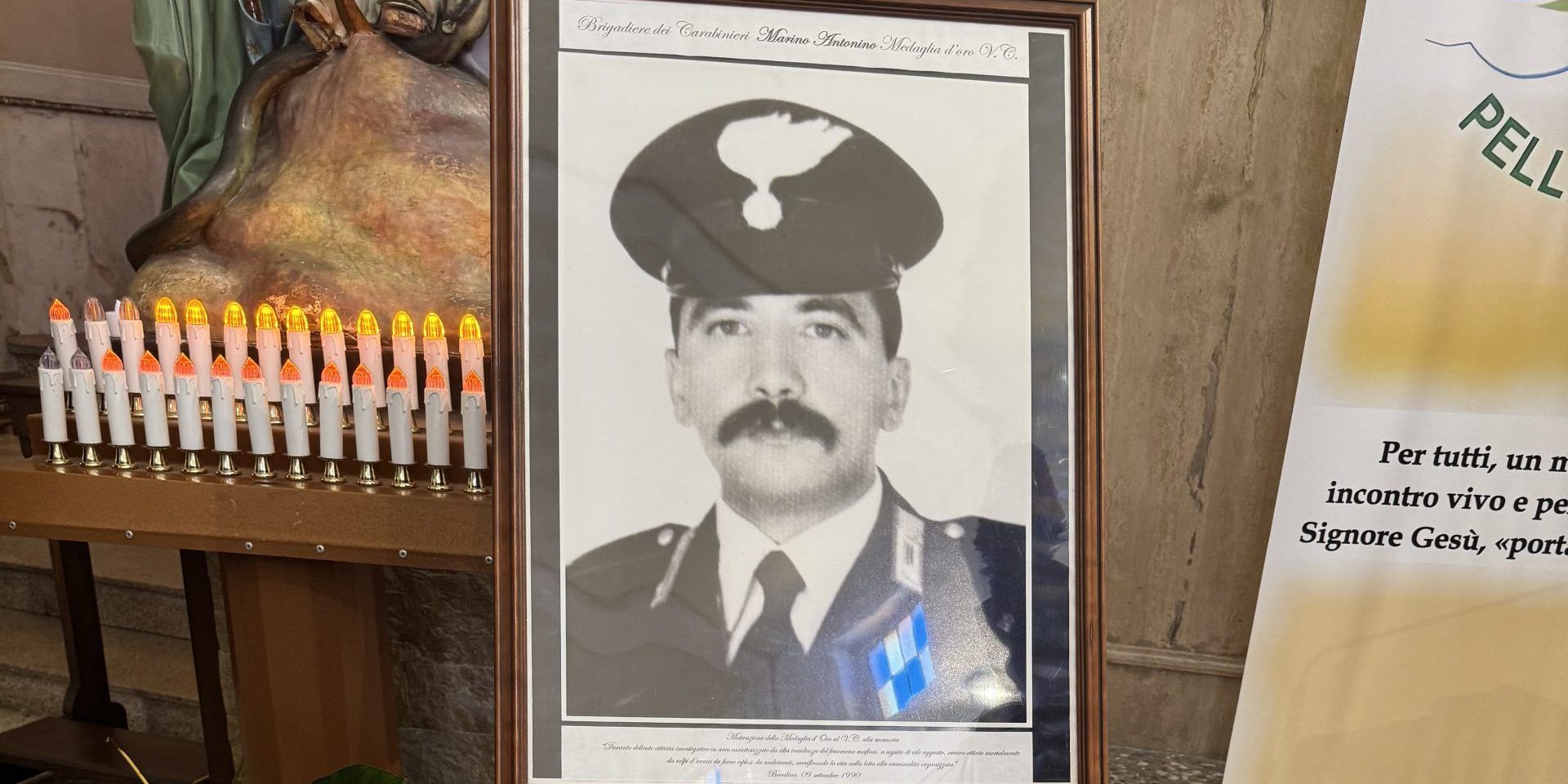 Il ricordo a Bovalino del brigadiere Antonino Marino, eroe dell’Arma ucciso nel 1990