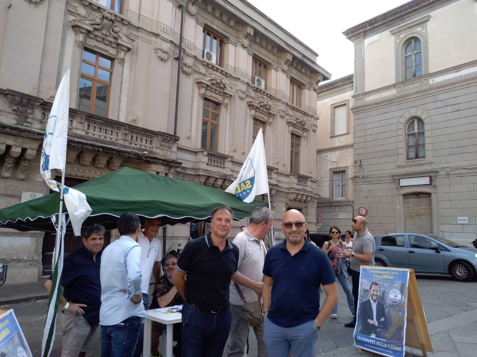 Catanzaro, la Lega marca il territorio e avvia il tesseramento