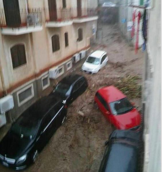 Maltempo nel Reggino, nubifragio a Scilla