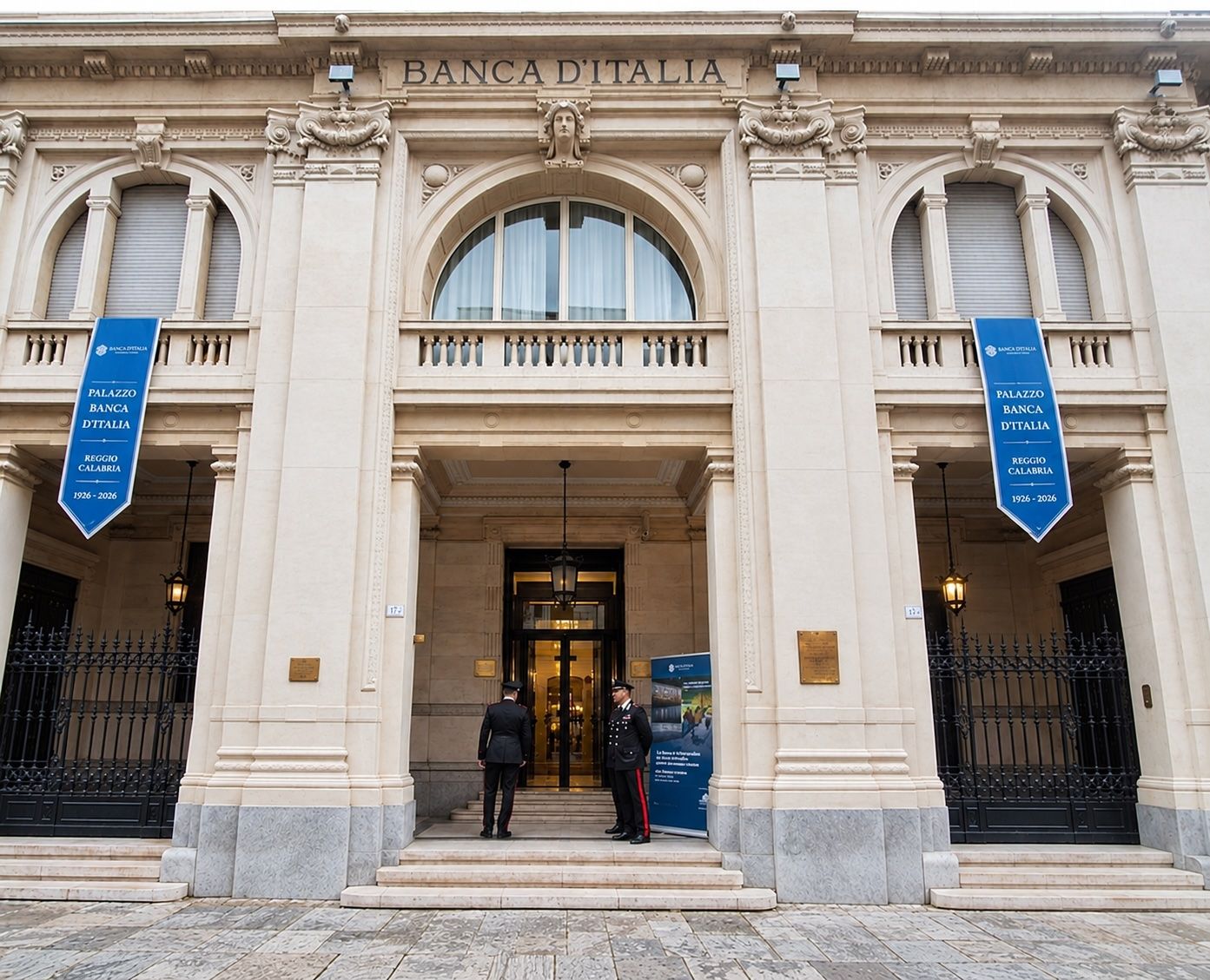 Banca d’Italia, il palazzo di Reggio celebra cento anni di storia