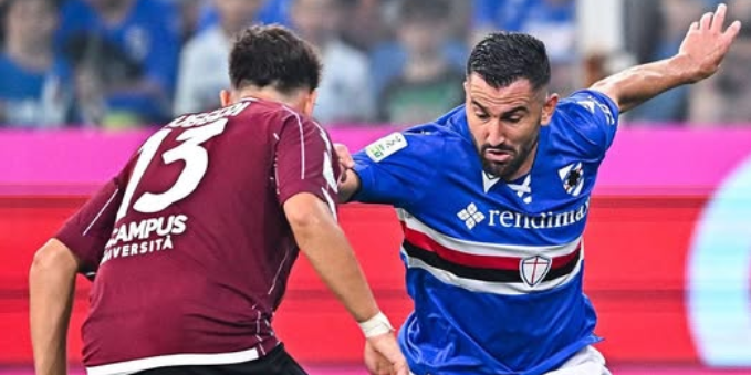La Sampdoria batte 2-0 la Salernitana nell’andata dei playout