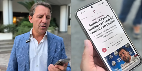 Tridico mostra il Corriere della Calabria