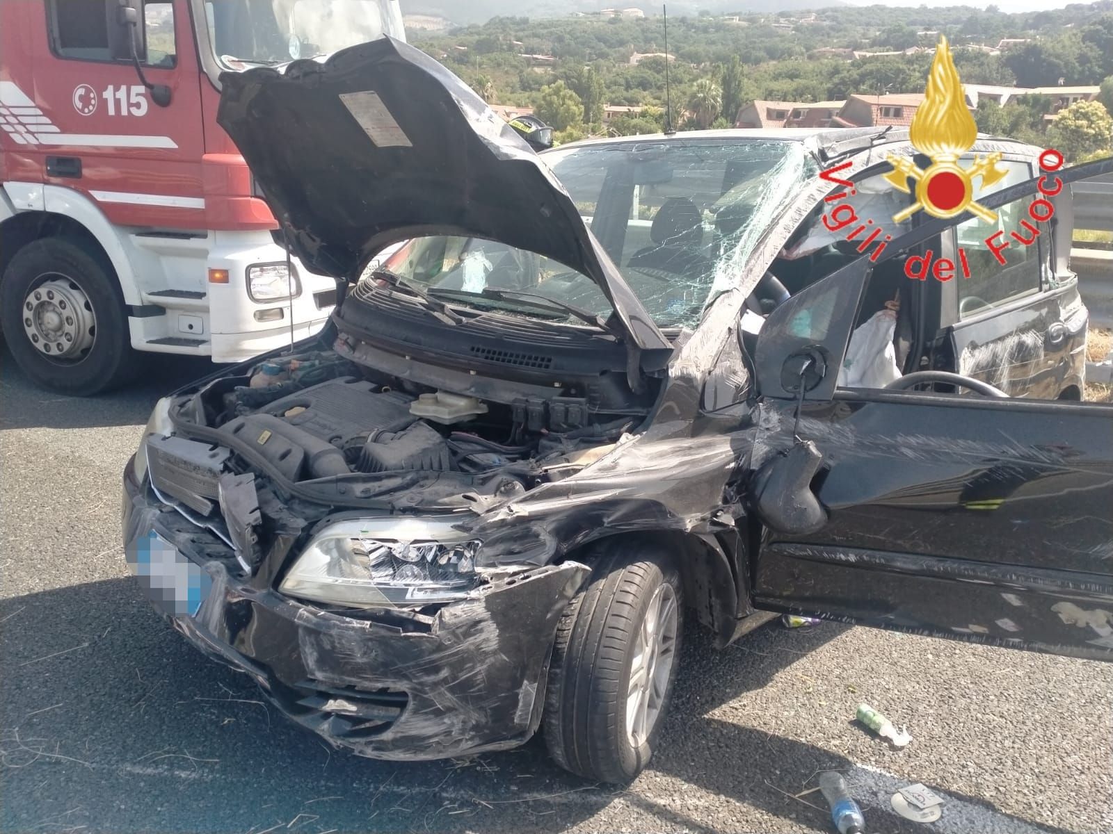 Lamezia Terme: incidente in A2, ferito un anziano – FOTO