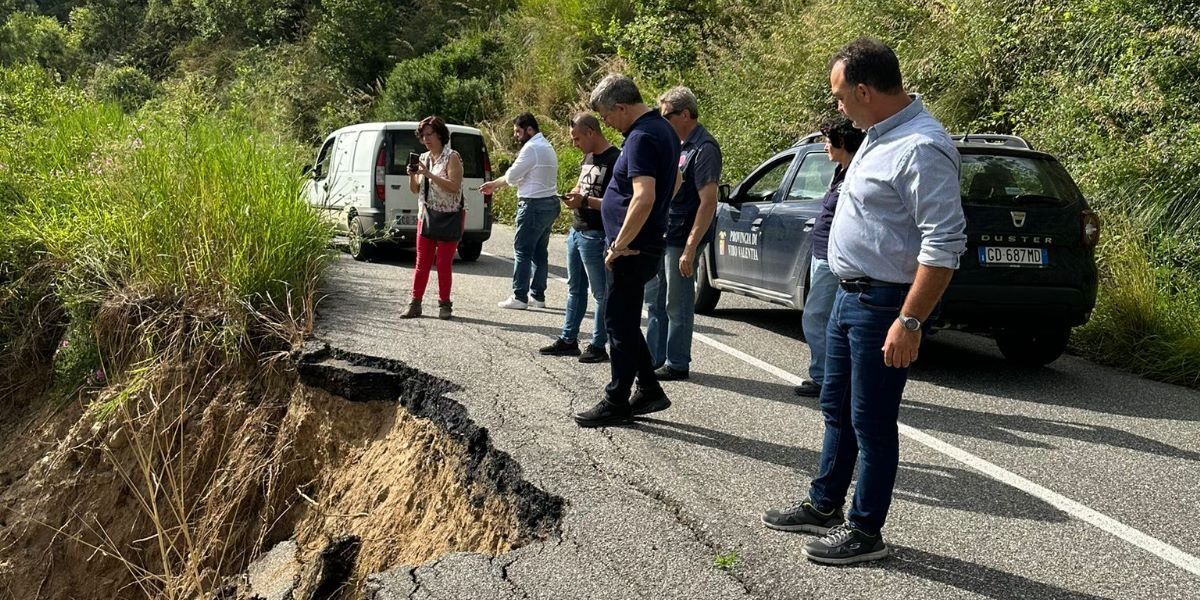 Sopralluogo sulla Sp 45 Angitola-Polia, si punta a velocizzare i tempi di riapertura