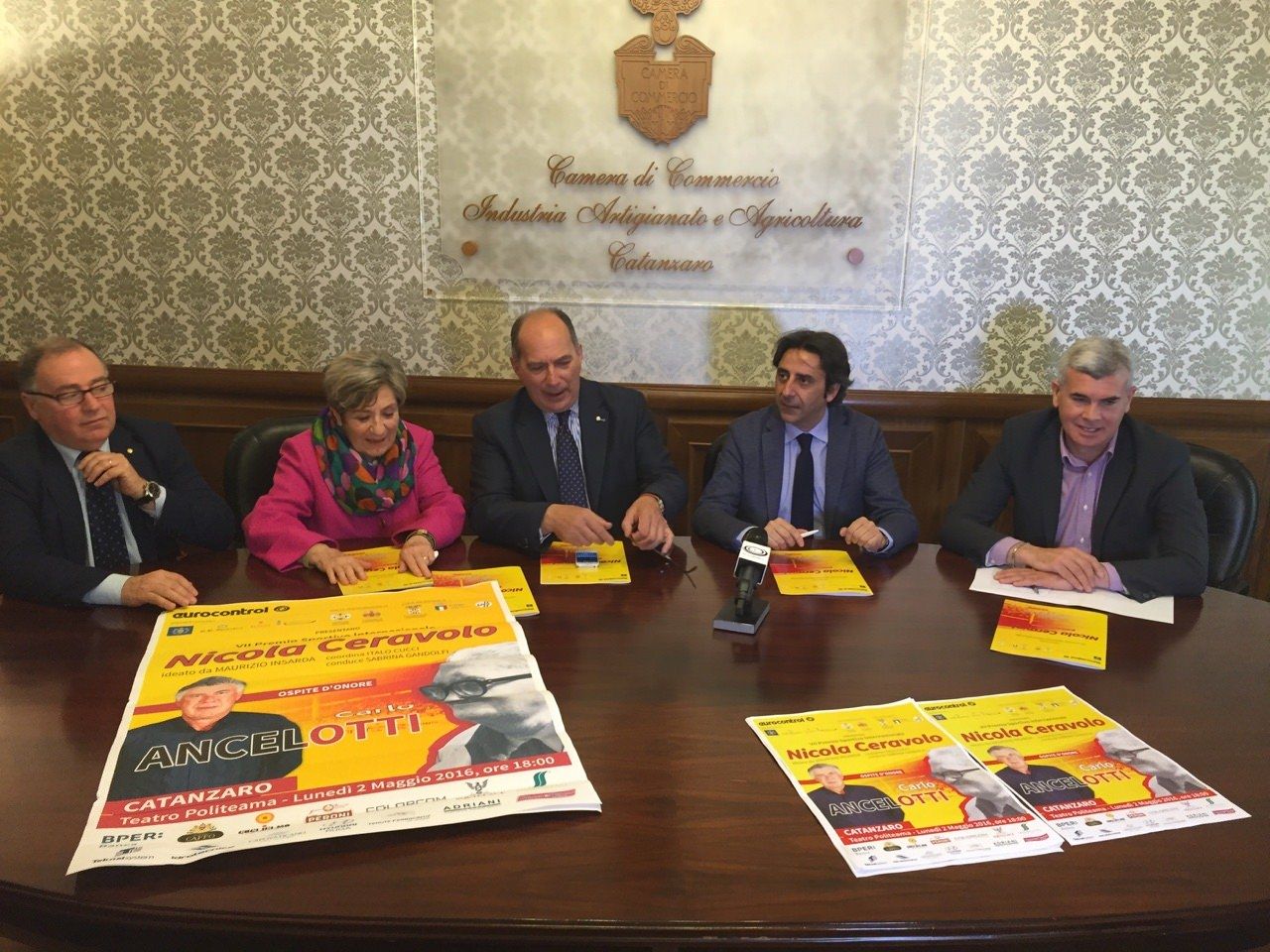 A Carlo Ancelotti il premio "Ceravolo"