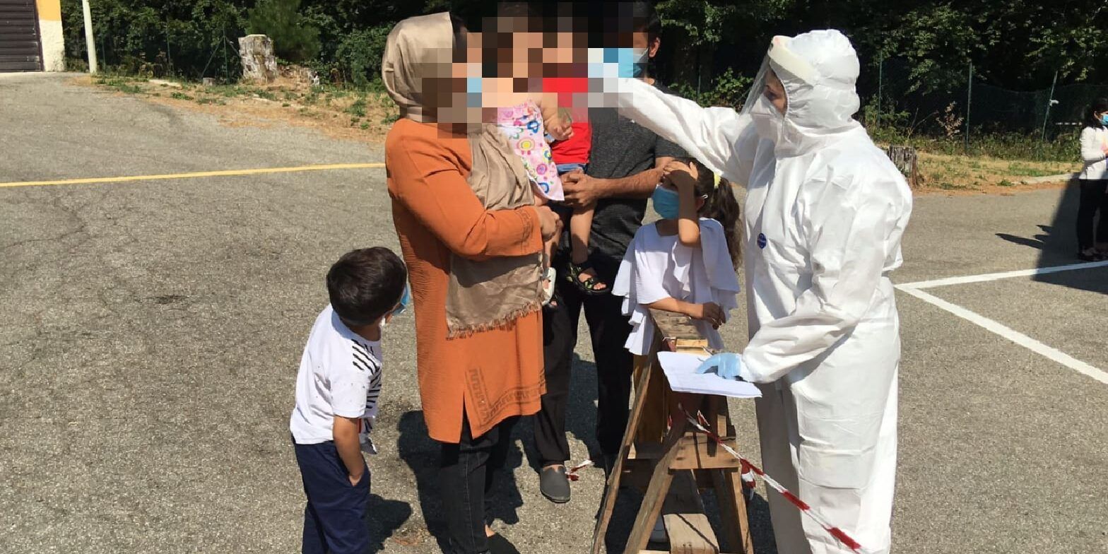 Il racconto dell’accoglienza della Croce Rossa di Cosenza ai profughi afghani – FOTO