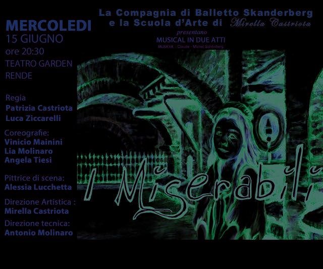 Il nuovo musical della Skandeberg al teatro Garden di Rende