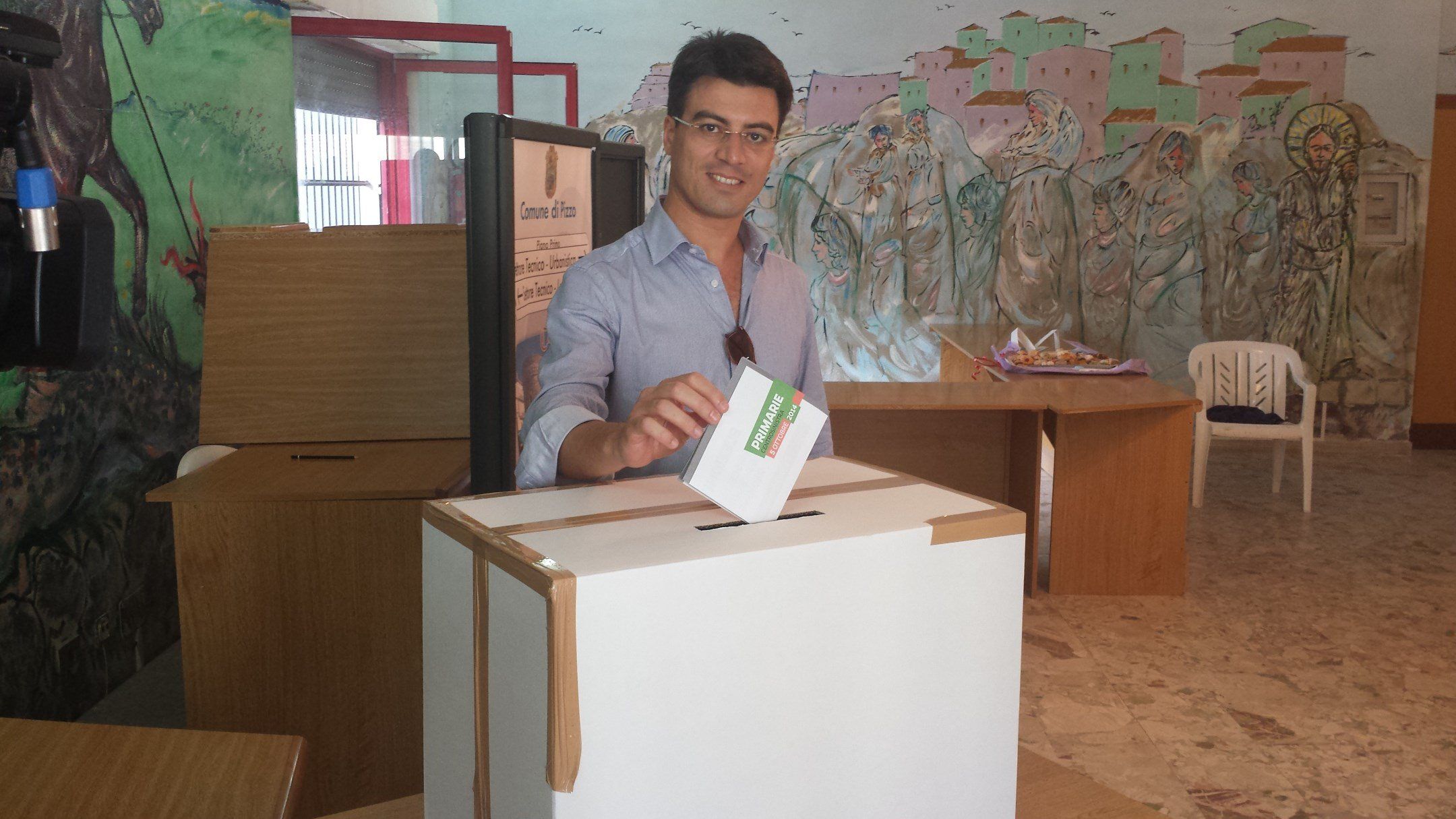 PRIMARIE | Callipo ha votato